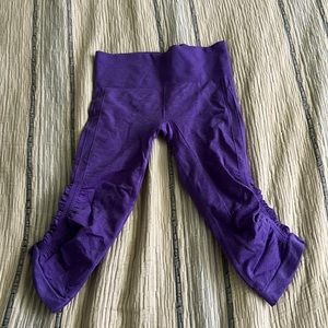 Ruched Lululemon leggings